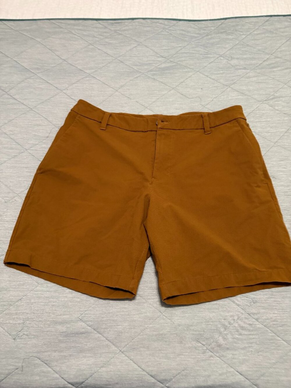 Mens lululemon Commission Classic-Fit Shorts Copper Sz 34